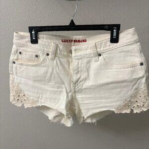 Lucky Brand Low Rise Festival Shorts